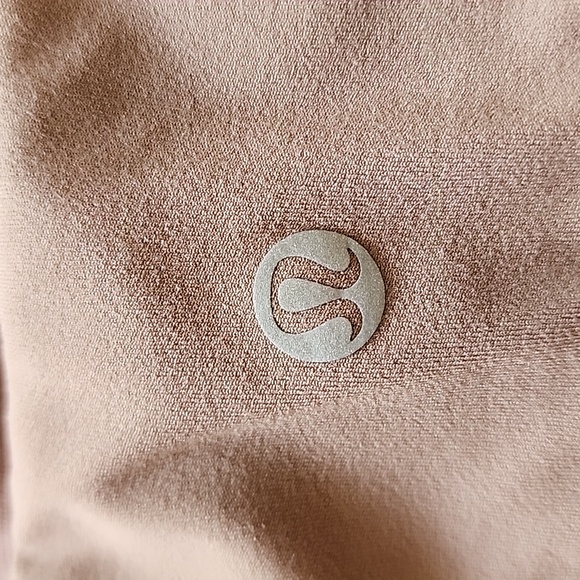 Lululemon Nulu Strappy One-Shoulder Bra A/B Cup In Taupetastic EUC - Picture 5 of 6